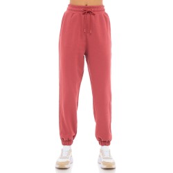 BE NATION REFLECTIVE HIGH WAIST LOOSE PANT PASTEL RED 5E 02102305