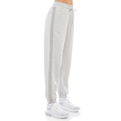 BE NATION REFLECTIVE HIGH WAIST LOOSE PANT CONCRETE-3H 02102305
