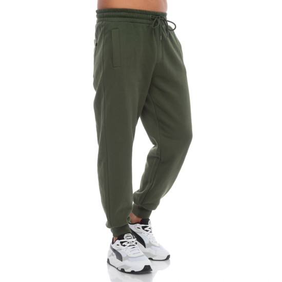 BE NATION LOGO ELASTIC HEM PANT D.KHAKI-13B 02302301