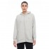 BE NATION REFLECTIVE FULL ZIP HOOD CONCRETE- 3H 07102304