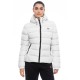 BE NATION REGULAR PUFFER JACKET PASTEL WHITE - 02 08102306