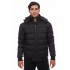 BE NATION BOMBER JACKET WITH DETACHABLE HOOD BLACK - 01 08302302