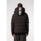 BE NATION BOMBER JACKET WITH DETACHABLE HOOD BLACK - 01 08302302