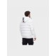 BE NATION BOMBER JACKET WITH DETACHABLE HOOD WHITE - 02 08302302
