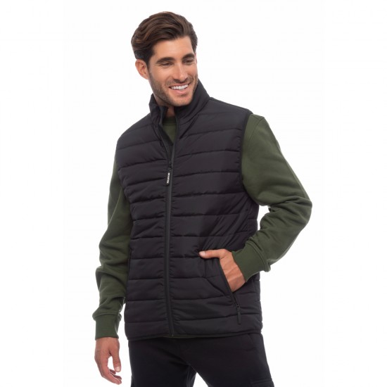 BE NATION PADDED VEST BLACK-01 08302306