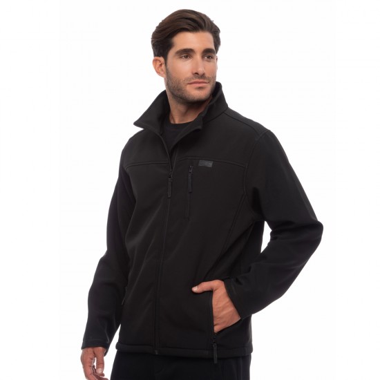 BE NATION LIGHT SOFTSHELL JACKET BLACK-01 08302307