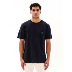 EMERSON ΑΝΔΡΙΚΟ ΚΟΝΤΟΜΑΝΙΚΟ T-SHIRT ΜΕ ΤΣΕΠΗ 231.EM33.124 NAVY BLUE