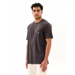 EMERSON ΑΝΔΡΙΚΟ ΚΟΝΤΟΜΑΝΙΚΟ T-SHIRT ΜΕ ΤΣΕΠΗ 231.EM33.124  OFF BLACK