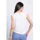 BODY TALK ΓΥΝΑΙΚΕΙΑ ΑΜΑΝΙΚΗ ΜΠΛΟΥΖΑ 1241-902521 OFF WHITE