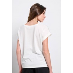 BODYTALK ΓΥΝΑΙΚΕΙΑ ΚΟΝΤΟΜΑΝΙΚΗ ΜΠΛΟΥΖΑ 1241-902728 OFF WHITE