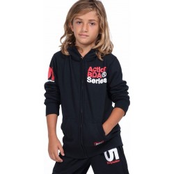 BOYS FULL ZIP JACKET BLACK