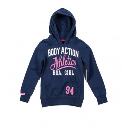 ΦΟΥΤΕΡ GIRLS BASIC HOODIE BLUEBLK