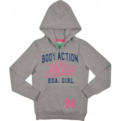 ΦΟΥΤΕΡ GIRLS BASIC HOODIE L.MEL.GREY