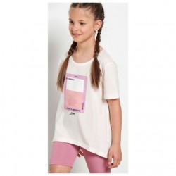 Bodytalk Παιδική κοντομάνικη μπλούζα Make Up T-Shirt Oversized 1231-702228