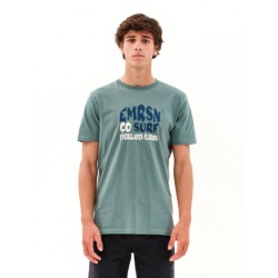 "EMRSN SURF CO" ΑΝΔΡΙΚΟ ΚΟΝΤΟΜΑΝΙΚΟ T-SHIRT 231.EM33.08-GREEN