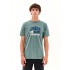 "EMRSN SURF CO" ΑΝΔΡΙΚΟ ΚΟΝΤΟΜΑΝΙΚΟ T-SHIRT 231.EM33.08-GREEN