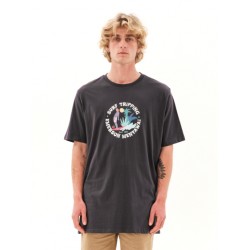 EMERSON "SURF TRIPPING" ΑΝΔΡΙΚΟ ΚΟΝΤΟΜΑΝΙΚΟ T-SHIRT 231.EM33.19-OFF BLACK 