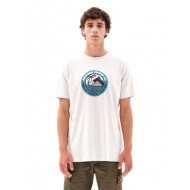 "EMERSON SUPPLY CO." ΑΝΔΡΙΚΟ ΚΟΝΤΟΜΑΝΙΚΟ T-SHIRT 231.EM33.21-OFF WHITE