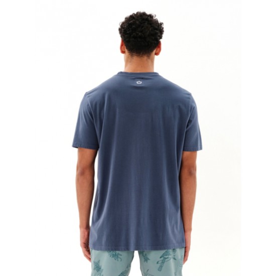 "EMERSON SURF" ΑΝΔΡΙΚΟ ΚΟΝΤΟΜΑΝΙΚΟ T-SHIRT 231.EM33.25-INDIGO BLUE