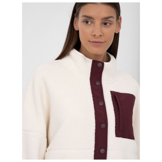 4F ΓΥΝΑΙΚΕΙΑ ΖΑΚΕΤΑ FLEECE 4FAW23TFLEF124-12S