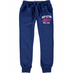 GIRLS BASIC PANTS D.BLUE 022702