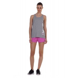 BODY ACTION WOMEN'S WORKOUT VEST L.MEL.GREY 041125