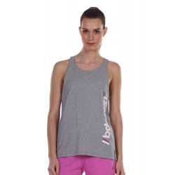 BODY ACTION WOMEN'S WORKOUT VEST L.MEL.GREY 041125