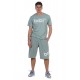 BODY ACTION MEN'S SPORTS ACTIVE T-SHIRT 053128 L.GREEN