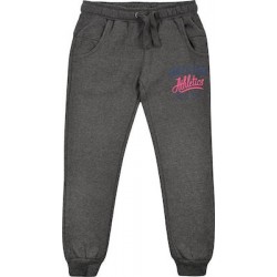 GIRLS BASIC PANTS D.MEL.GREY