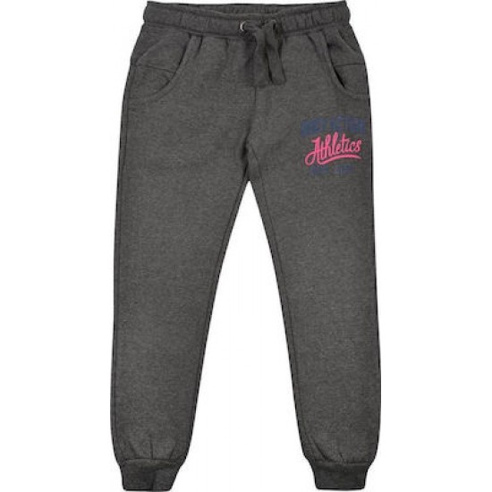 GIRLS BASIC PANTS D.MEL.GREY