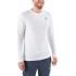 MEN LONG SLEEVE CREW NECK TEE WHITE