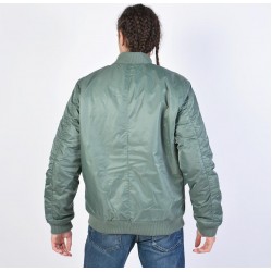 ΜΠΟΥΦΑΝ MEN VINTAGE BOMBER JACKET L. KHAKI