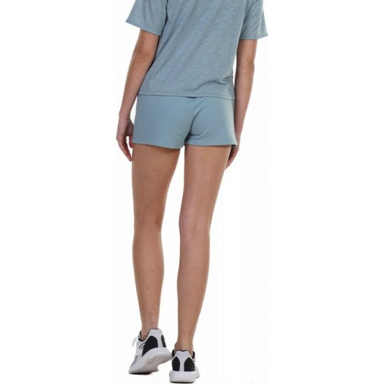 BODY ACTION WOMEN'S TRAINNING SHORTS 031127 L.BLUE