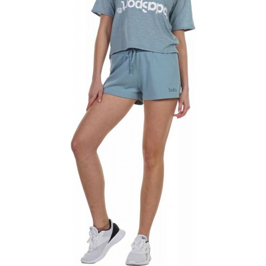 BODY ACTION WOMEN'S TRAINNING SHORTS 031127 L.BLUE