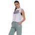 BODY ACTION WOMEN'S LOOSE FIT TANK 041124 WHITE