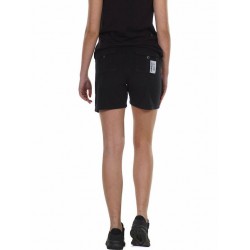 BODY ACTION WOMEN'S TERRY SHORTS 031125 BLACK 