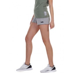 BODY ACTION WOMEN'S TRAINNING SHORTS 031127 L.MEL.GREY