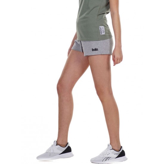 BODY ACTION WOMEN'S TRAINNING SHORTS 031127 L.MEL.GREY