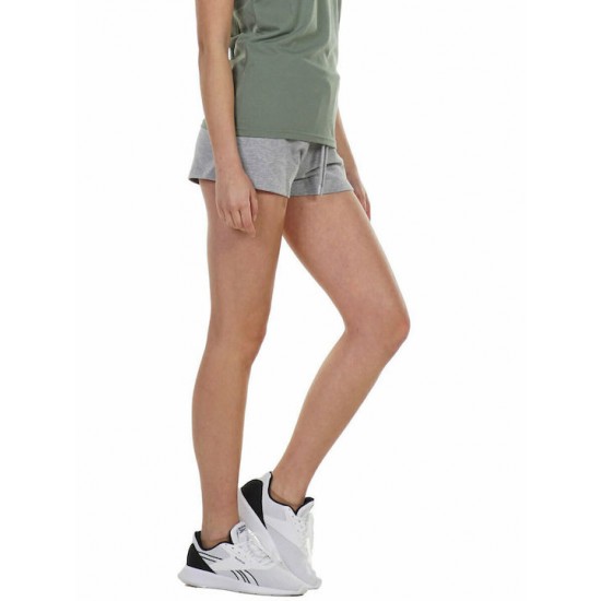 BODY ACTION WOMEN'S TRAINNING SHORTS 031127 L.MEL.GREY