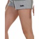 BODY ACTION WOMEN'S TRAINNING SHORTS 031127 L.MEL.GREY