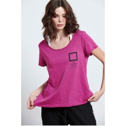 BODY TALK ΓΥΝΑΙΚΕΙΟ T-SHIRT 1221-901128 BOUDOIR
