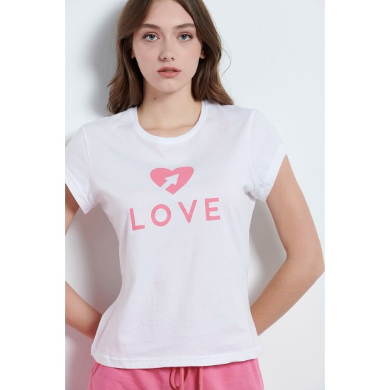 BODYTALK ΓΥΝΑΙΚΕΙΟ T-SHIRT 1221-902028 WHITE