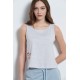 BODYTALK ΓΥΝΑΙΚΕΙΟ T-SHIRT 1221-906723 LIGHT GREY MELANGE