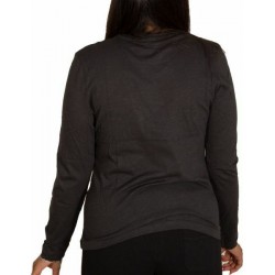 Bodytalk Slim Longsleeve Tee W 1212-908026 BLACK