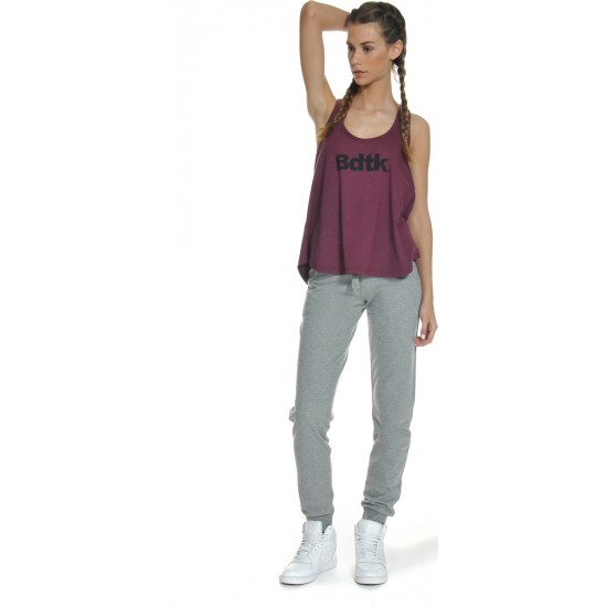 Body Talk Γυναικείο Παντελόνι Φόρμας 1212-902200 Grey Mel