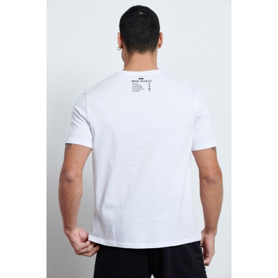 BODY TALK ΑΝΔΡΙΚΟ T-SHIRT 1221-952128 WHITE