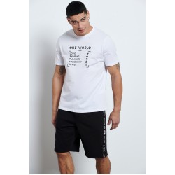 BODY TALK ΑΝΔΡΙΚΟ T-SHIRT 1221-952128 WHITE