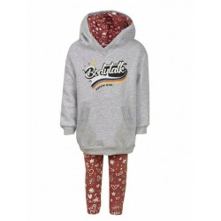 BODY TALK ΣΕΤ ΦΟΡΜΑΣ 1212-742299 LIGHT GREY MELANGE