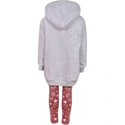 BODY TALK ΣΕΤ ΦΟΡΜΑΣ 1212-742299 LIGHT GREY MELANGE