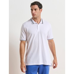 Bodytalk Ανδρική κοντομάνικη μπλούζα polo white 1251-958128